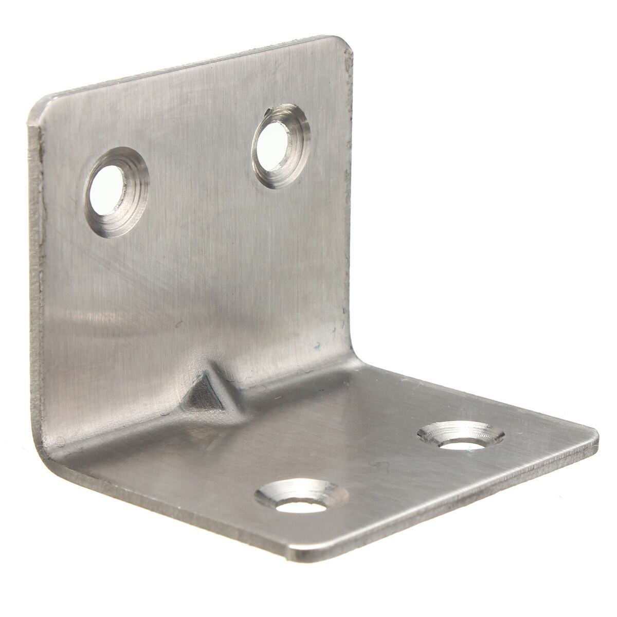 30mm x 30mm θ ֹ  ڳ 귡Ŷ ÷Ʈ  : 5 /30mm x 30mm Stainless Steel Kitchen Right Angle Corner Bracket Plate packs:5Pcs